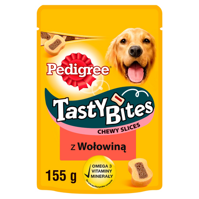 pedigree tasty bites chewy slices