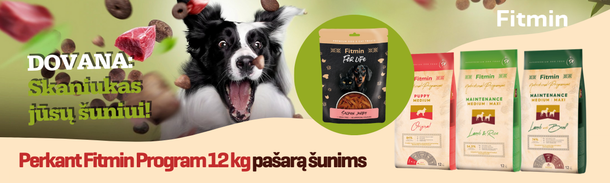 Fitmin Program 12 kg + Salmon Jerky 23-01-2026