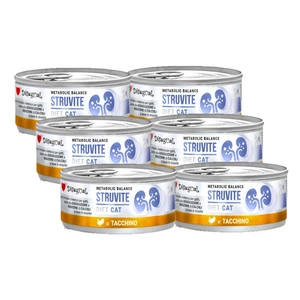 Disugual Veterinary STRUVITE kalakutiena (suaugusiems) drėgnas kačių ėdalas 6x85g