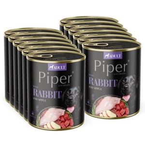 DOLINA NOTECI Piper šunims su triušiena ir obuoliais 12x800g