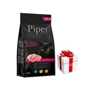 DOLINA NOTECI Piper Animals su kalakutiena katėms 3kg + Staigmena katei