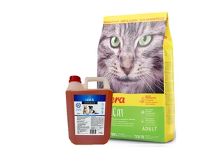 JOSERA SensiCat 10kg + LAB V Lašišų aliejus šunims ir katėms 5000ml