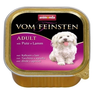 ANIMONDA Dog Vom Feinsten Adult taste: kalakutiena ir ėriena 150g x22