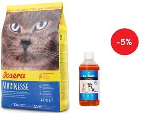 JOSERA Marinesse 10kg + LAB V Lašišų aliejus šunims ir katėms 500ml