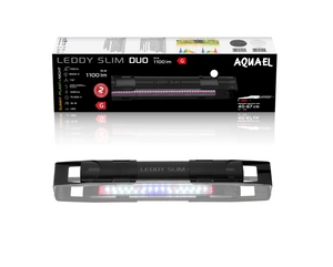 AQUAEL Leddy SlimDuo 16W Sunny Plant&Night juoda