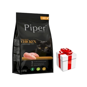 DOLINA NOTECI Piper Animals su vištiena katėms 3kg + Staigmena katei