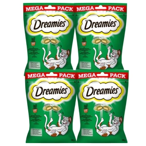 DREAMIES 4x180g skanėstas su kačių mėtomis