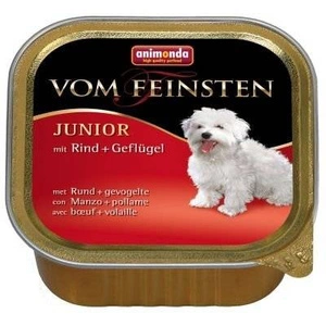 ANIMONDA Dog Vom Feinsten Junior skonis: jautiena su paukštiena 22x150g