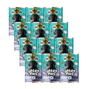 Good Dog Lašiša ir ėriena 12x400g