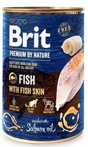 Brit Premium by Nature Žuvis su žuvies oda 400g