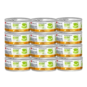 Disugual drėgnas kačių maistas Veterinary WEIGHT kalakutiena (suaugusiems) 12x85g