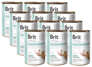 BRIT GF veterinarinės dietos šunims Struvite 12x400g - drėgnas maistas šunims