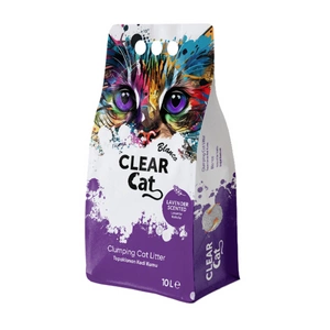 Clear Cat Blanco Lavender bentonitinis kraikas 10l