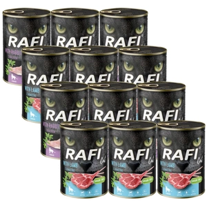 RAFI Cat Adult Sterilised Mišrių skonių 12x400g