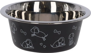 KERBL Nerūdijančio plieno dubenėlis šunims ir katėms 1800ml