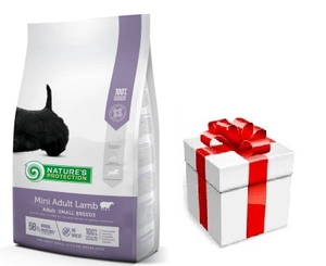 NATURES PROTECTION Mini Adult Lamb 7,5kg + STAIGMENA ŠUNUI