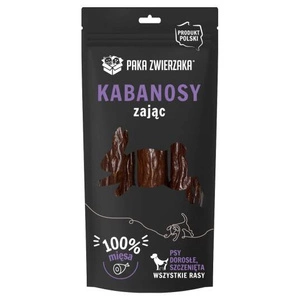 PAKA ZWIERZAKA- Kiškis Kabanosis 3 vnt (80g)