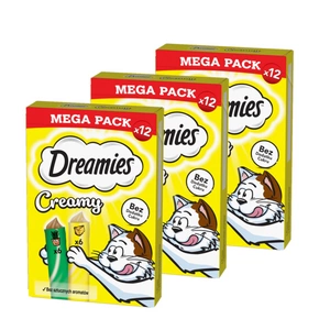 DREAMIES Kreminis su sūriu ir katžole 36x10g