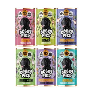 Good Dog 6x400g skonių mišinys