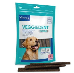 Virbac Veggiedent Fresh Bite L (>30kg) 15 vnt.