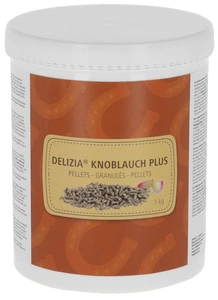 Delizia granuliuotas česnakas arkliams, 1 kg, Kerbl