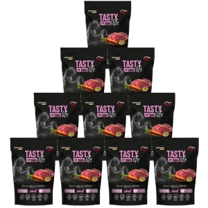 Tasty Dogs Life Junior veršienos želė patiekalas 10x500g