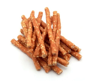 Master Dog Triušis Kabanosai su ryžiais 500g