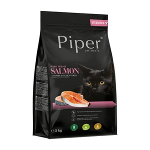 DOLINA NOTECI Piper Animals su lašiša sterilizuotoms katėms 3kg