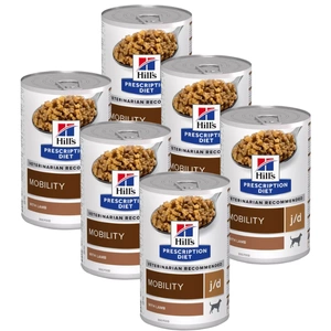 HILL'S PD Prescription Diet Canine j/d 6x370g - skardinė.