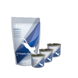 TROVET RRD Hypoallergenic - Triušis (katėms) 2,5kg + Hypoallergenic (Rabbit) 3x200g