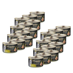 Miamor Feine Filets in jelly - drėgnas kačių maistas vištiena 24x100g skardinė