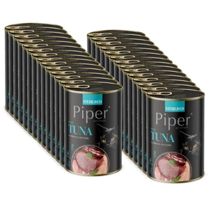 DOLINA NOTECI Piper sterilizuotoms katėms su tunu 24x400g