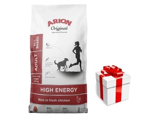 ARION Original High Energy Active visų veislių 12kg + Staigmena Šunui