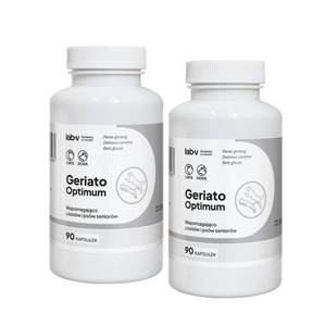 LAB-V Geriato Optimum - senjorų sveikata šunims ir katėms 2x90 kapsulių