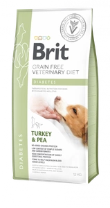 Brit gf veterinary diets dog Diabetes 12kg