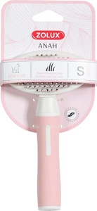 ZOLUX ANAH Minkštas šepetys su ištraukiamomis adatomis katėms mažas S