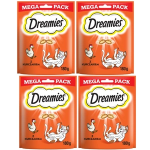 DREAMIES Mega Pack 4x180g - skanėstas katėms su gardžia vištiena