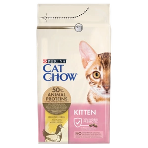 PURINA Cat Chow kačiukų ėdalas su vištiena 1,5kg