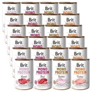 BRIT MONO PROTEIN skonio mišinys 24x400g
