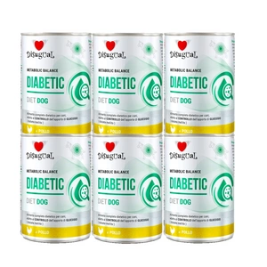 Disugual Veterinary drėgnas šunų maistas DIABETIC Chicken (suaugusiems) 6x400g
