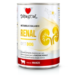 Disugual Veterinary drėgnas šunų maistas RENAL Beef (suaugusiems) 400g