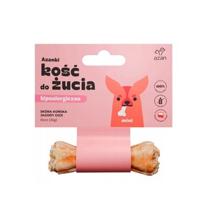 AZANKI Kramtomasis kaulas iš elnio odos - MINI 10 cm