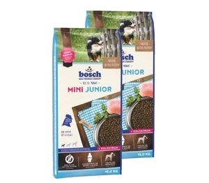 Bosch Junior Mini naminiai paukščiai (nauja formulė) 2x15kg