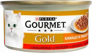 Purina Gourmet Gold Sauce Delight su jautiena 85g