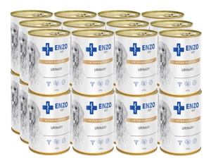 ENZO VET Urinary nuo šlapimo takų ligų su vištiena šunims 24x400g