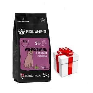 Paka Zwierzaka - Septintas dangus - Kiauliena su kriauše S 9kg + Staigmena Šunui