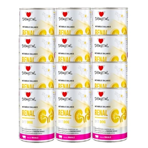 Disugual Veterinary drėgnas šunų maistas RENAL Pork (suaugusiems) 12x400g