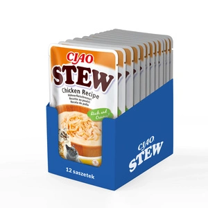 INABA Cat Ciao Stew - kreminis vištienos skonio ėdalas katėms 40g 9+3 NEMOKAMAI!