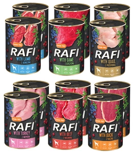 DOLINA NOTECI Rafi MIX 36x400g 6 skoniai