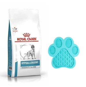 ROYAL CANIN Hypoallergenic Moderate Calorie HME23 14kg + BILLIGER laižo kilimėlį